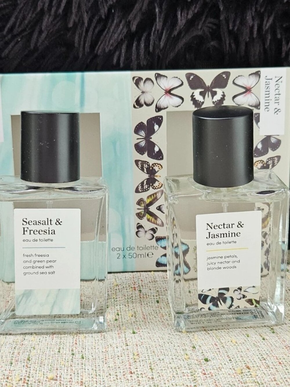 Marks & Spencer Perfume Set of 2 Nectar &Jasmine and Seas Salt & Freesia New